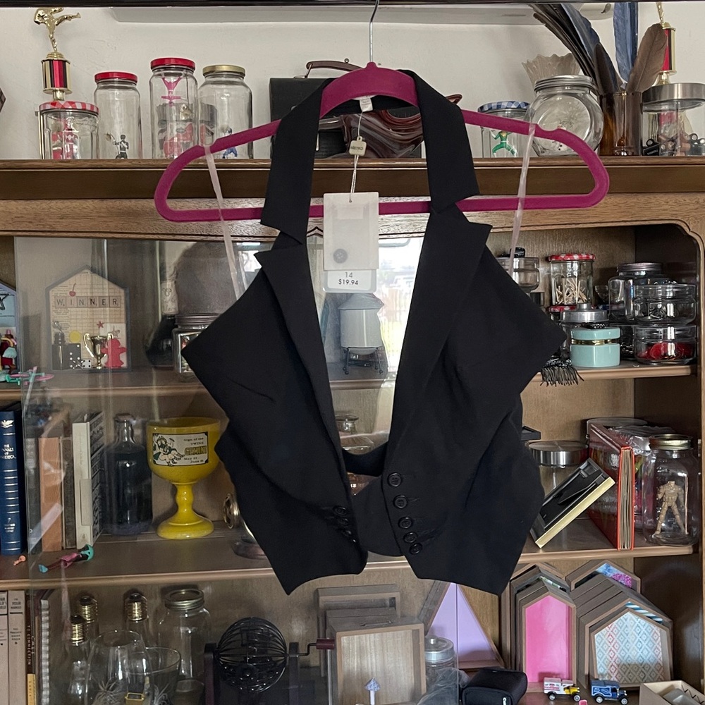 Vintage tuxedo vest
